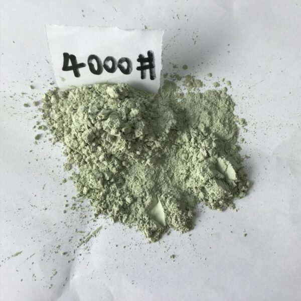 Polvere di carburo di silicio verde